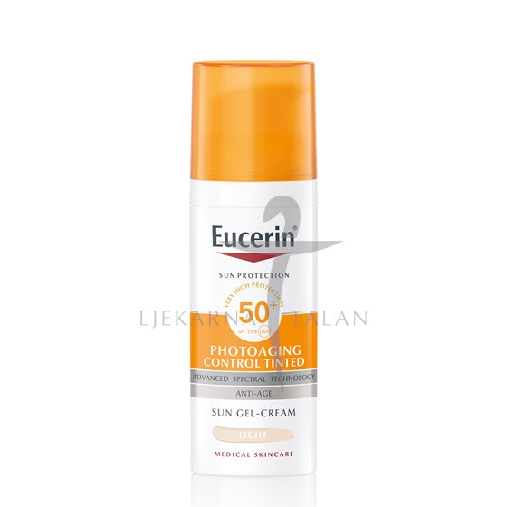  Photoaging Control tinted gel-krema za zaštitu kože lica od sunca SPF50+, svijetla nijansa