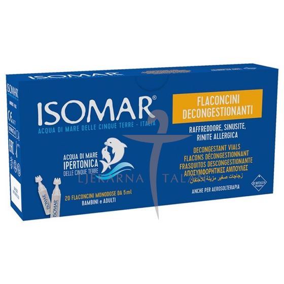 ISOMAR DUO pakiranje (izotonične i hipertonične ampule)