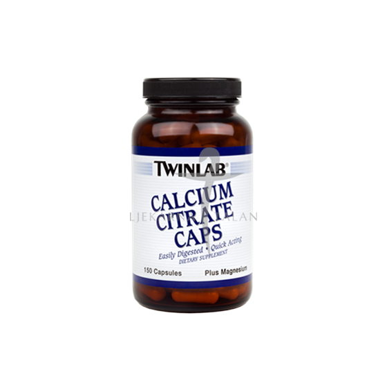  Kalcijev citrat, kapsule