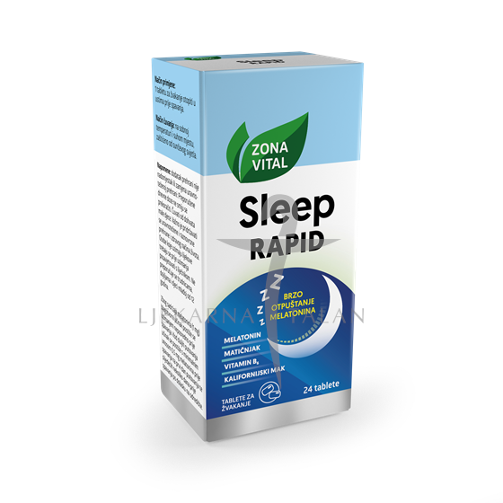  Sleep RAPID tablete za žvakanje