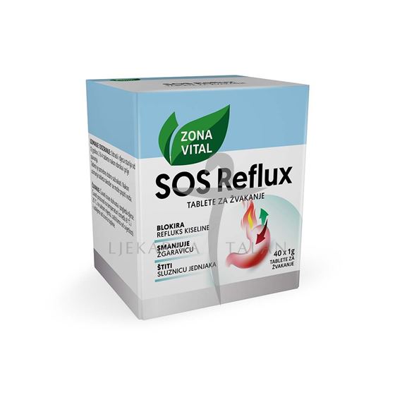  SOS Reflux tablete za žvakanje