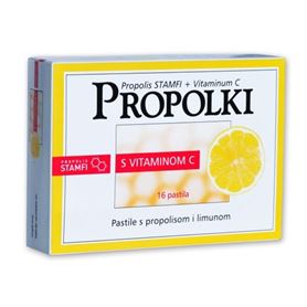 Propolki pastile za grlo s propolisom i vitaminom C (16 pastila)
