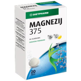  Magnezij 375, šumeće tablete DUO PAKIRANJE