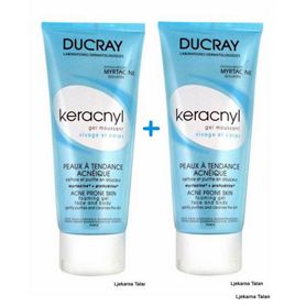 Ducray KERACNYL pjenušavi gel duo pakiranje