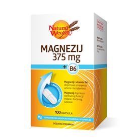  Magnezij 375 mg + B6 kapsule