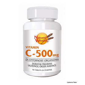 Vitamin C-500 mg za žvakanje