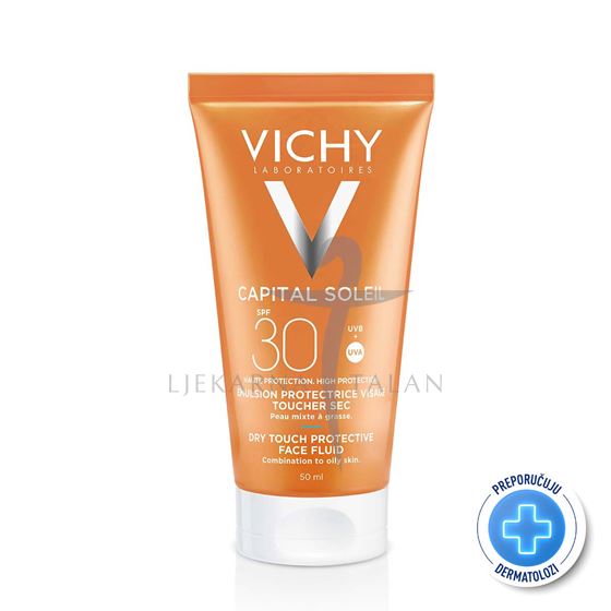  Capital Soleil "Dry touch" fluid za lice SPF30