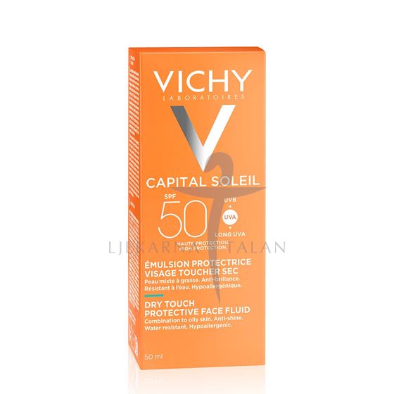  Capital Soleil "Dry touch" fluid za lice SPF50+