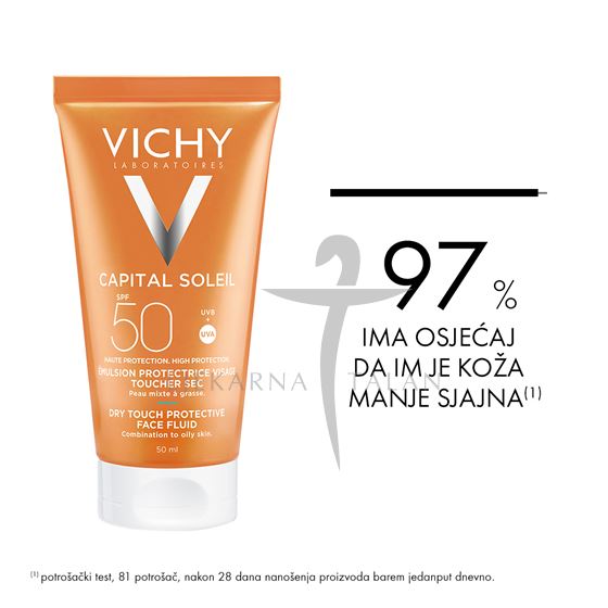  Capital Soleil "Dry touch" fluid za lice SPF50+