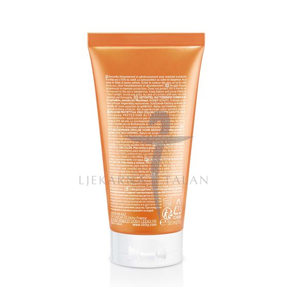  Capital Soleil Obojeni "Dry touch" fluid za lice SPF50+