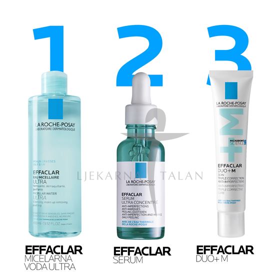  EFFACLAR micelarna voda, 400ml