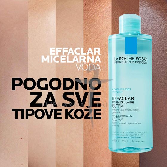  EFFACLAR micelarna voda, 400ml