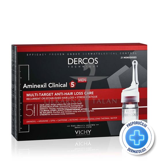  DERCOS AMINEXIL CLINICAL 5 - za muškarce