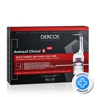 Vichy Dercos AMINEXIL CLINICAL 5 ampule protiv ispadanja kose za muškarce