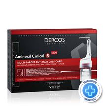 Vichy Dercos AMINEXIL CLINICAL 5 ampule protiv ispadanja kose za muškarce
