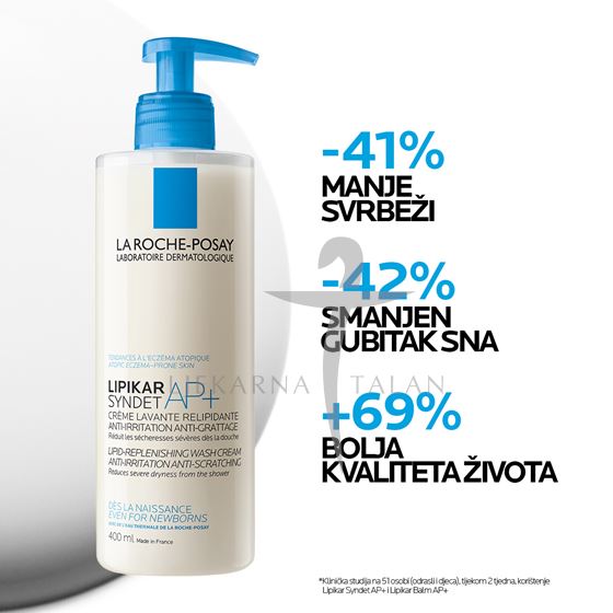  LIPIKAR Syndet AP+, 200ml