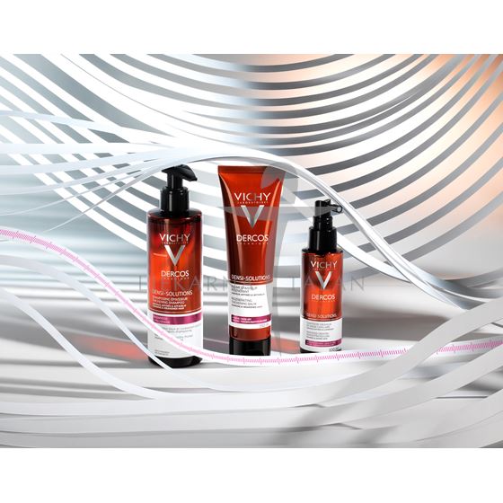  DERCOS Densi-Solutions rutina za povećanje mase kose (šampon+koncentrat+balzam)