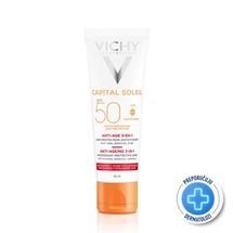 Vichy Capital Soleil Krema za zaštitu od sunca s anti-age efektom SPF50
