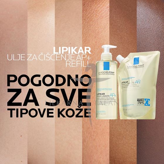  LIPIKAR Huile Lavante AP+, Ulje za pranje kože, 400ml