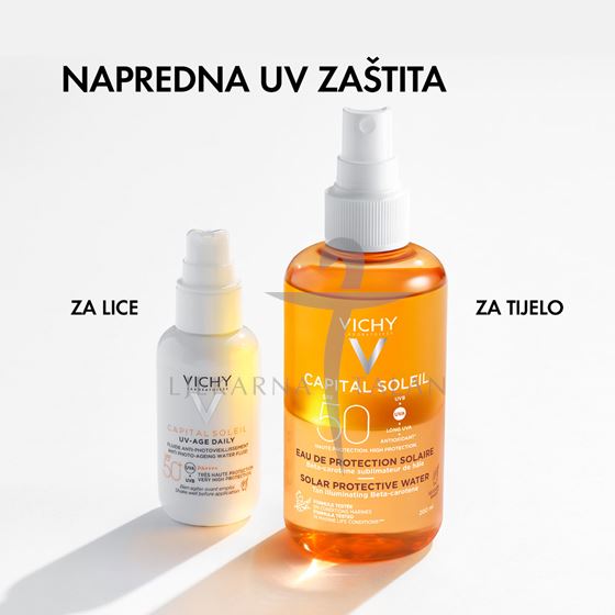  Capital Soleil Vodica za zaštitu od sunca SPF50 - naglašen ten