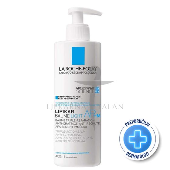  LIPIKAR LIGHT baume AP+M, 400ml