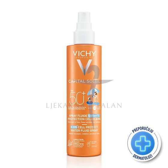  Capital Soleil Vodeni fluid u spreju za djecu SPF50+