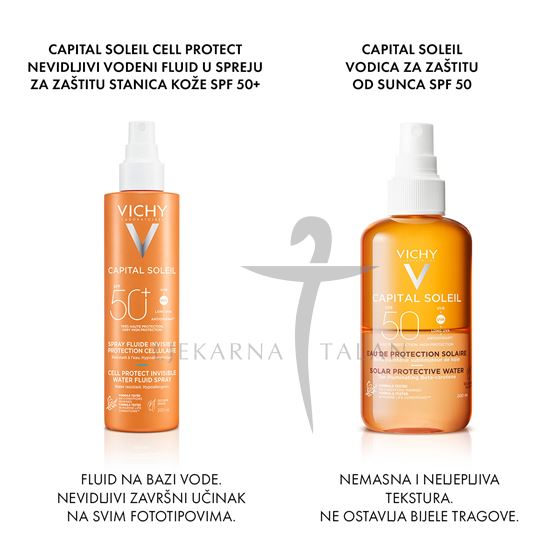  Capital Soleil Vodeni fluid u spreju SPF50+