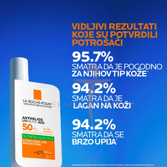  Anthelios UVMUNE 400 fluid za masnu kožu SPF50+  