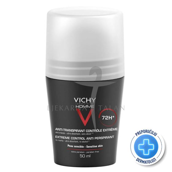  Homme Antiperspirant roll-on - 72h zaštite od znojenja