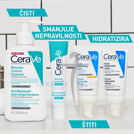 CeraVe Gel za čišćenje za kožu sklonu nepravilnostima, 473ml
