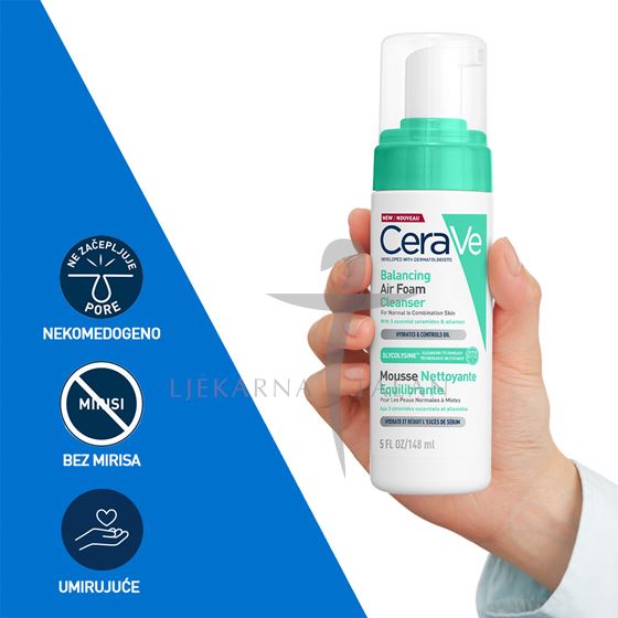 CeraVe Pjenušavi čistač koji vraća ravnotežu koži