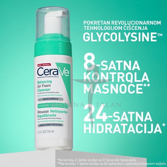 CeraVe Pjenušavi čistač koji vraća ravnotežu koži
