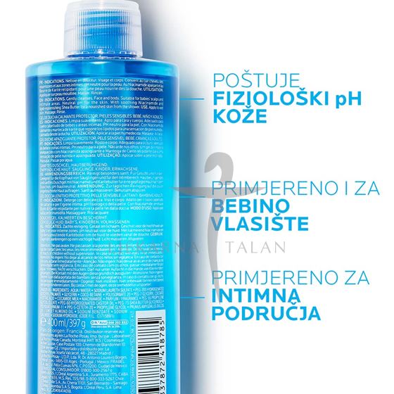 LIPIKAR Gel lavant