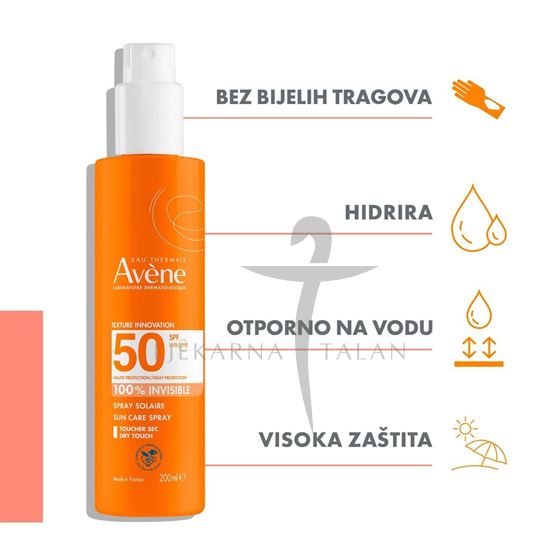 Avene Visoka zaštita Sprej za zaštitu od sunca SPF 50