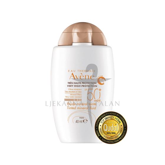 Avene Vrlo visoka zaštita TONIRANI MINERALNI FLUID SPF 50+