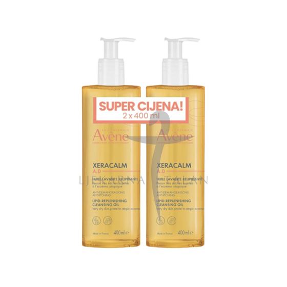 Avene XeraCalm A.D ulje za čišćenje za obnovu lipida DUO      