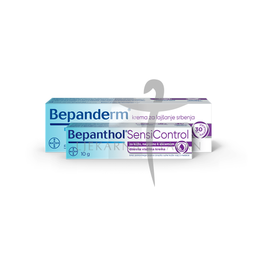 Bepanderm krema 50g + Bepanthol SensiControl 10g