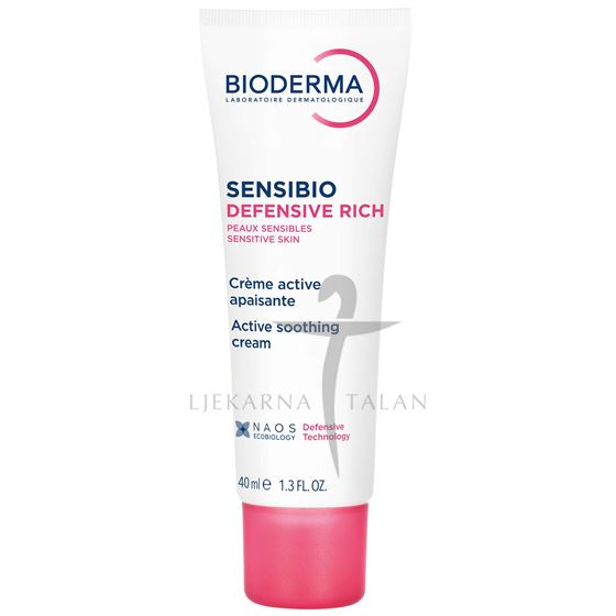 Bioderma Sensibio Defensive Rich hidratantna krema