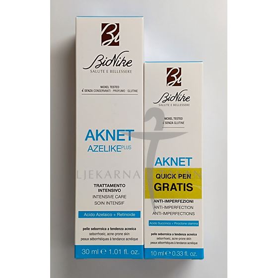 AKNET AZELIKE PLUS Intenzivna krema + POKLON