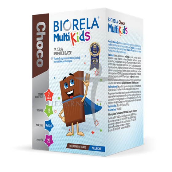 Biorela Choco MultiKids, dodatak prehrani