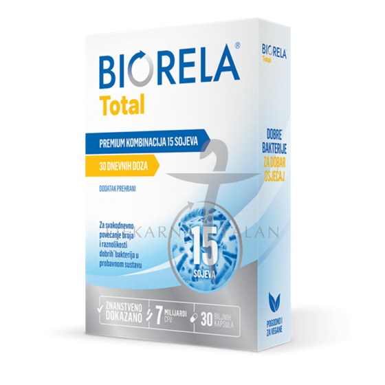 Biorela Total, 30 kapsula, dodatak prehrani