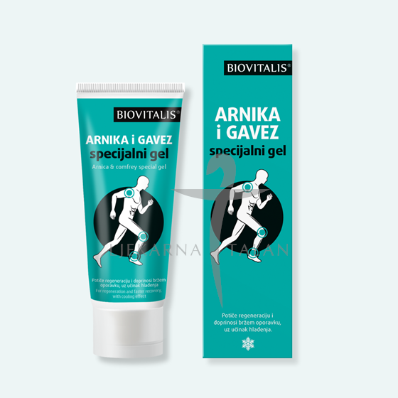 Biovitalis Arnika i gavez specijalni gel, 100ml