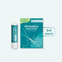 Biovitalis Aromatični inhalator 1 + 1 gratis      