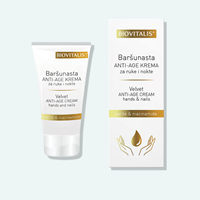 Biovitalis Baršunasta anti-age krema za ruke i nokte