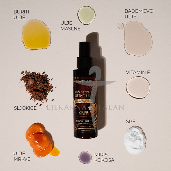 Biovitalis Božanstveno ljetno ulje SPF15