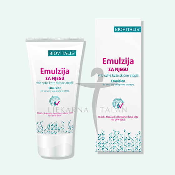 Biovitalis Emulzija za njegu vrlo suhe kože sklone atopiji 150ml