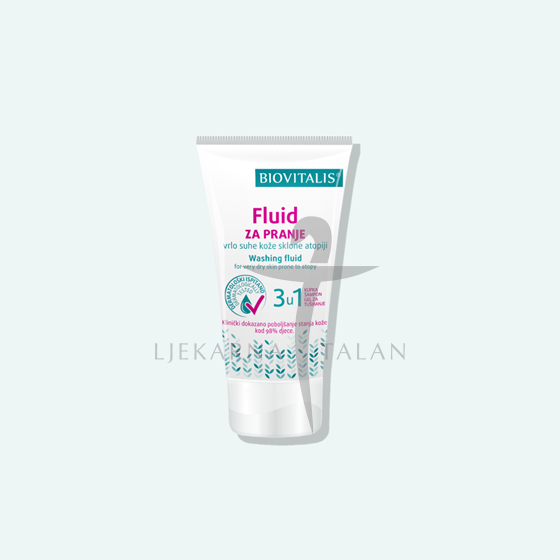Biovitalis Fluid za pranje vrlo suhe kože sklone atopiji 50ml    