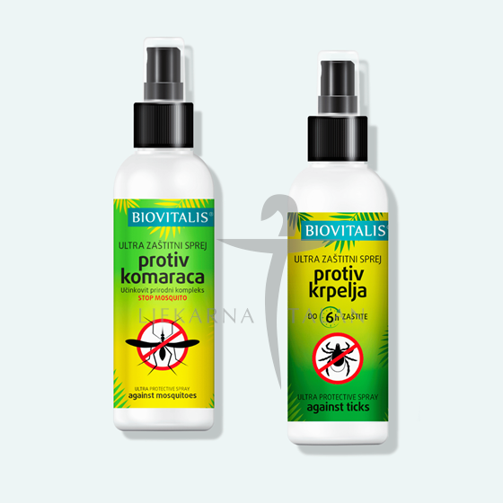 Biovitalis Komarci i krpelji bye bye SET