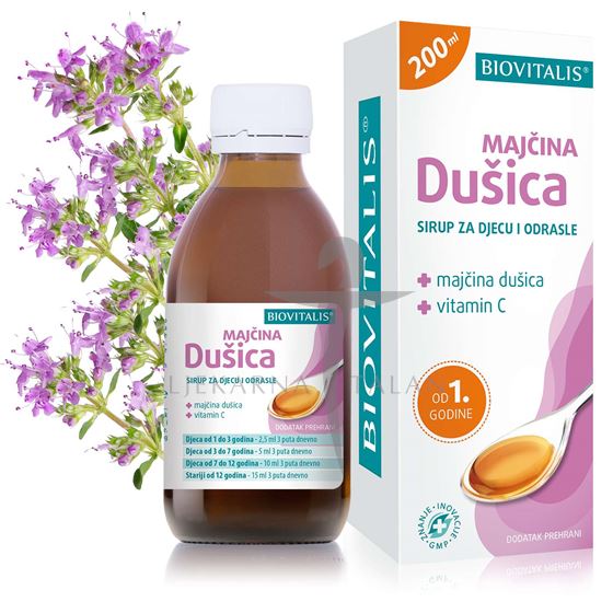Biovitalis Majčina dušica, tekući dodatak prehrani