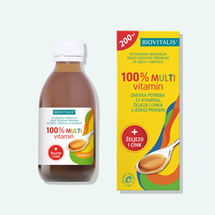 Biovitalis 100% Multivitamin, tekući dodatak prehrani